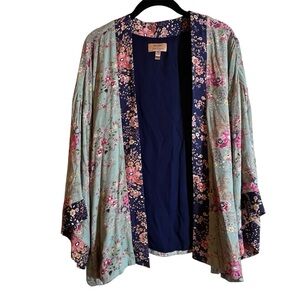 Kachel x Anthropologie Floral Kimono Jacket One Size